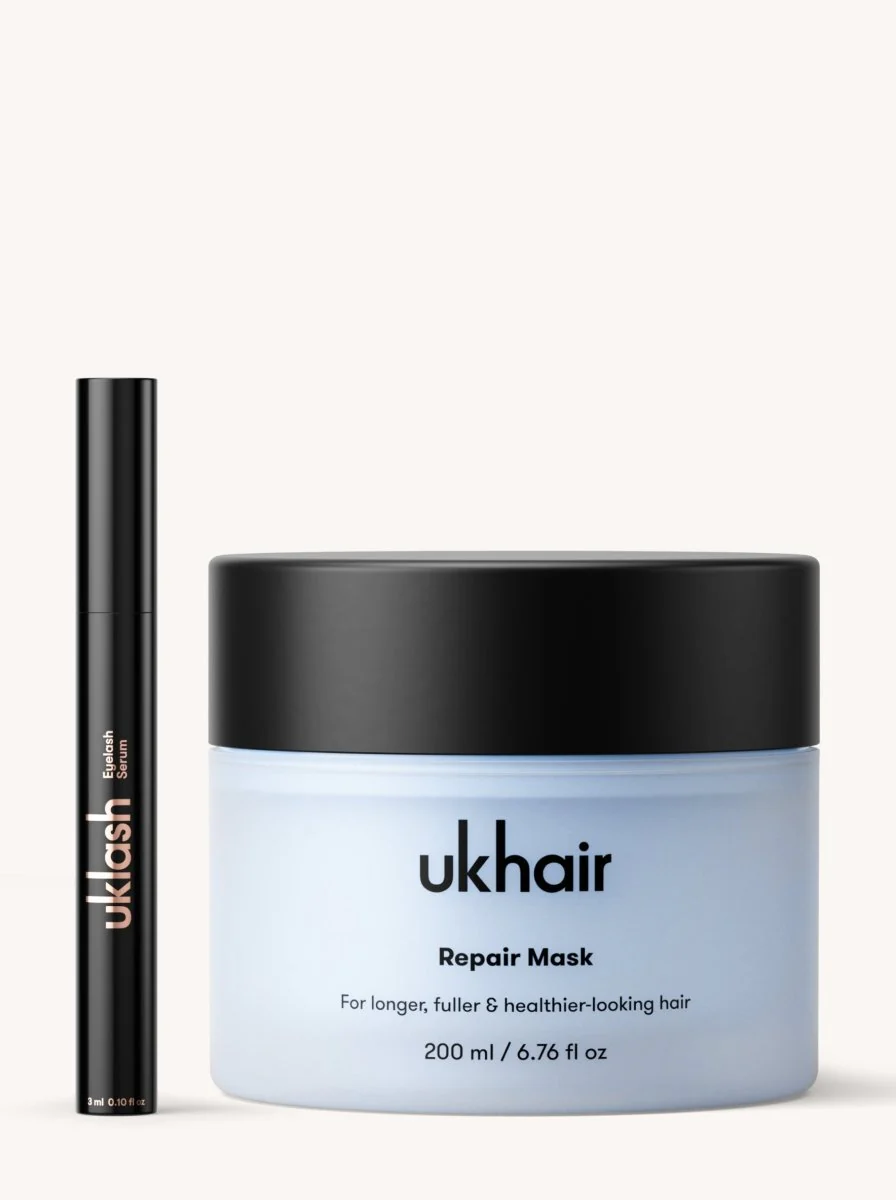 Lash Growth Serum + Hair Repair Mask Set